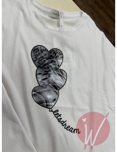 T-Shirt LetsDream Argento