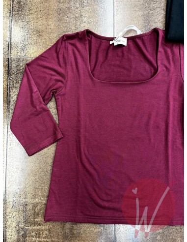 T-Shirt Basic Era Bordeaux