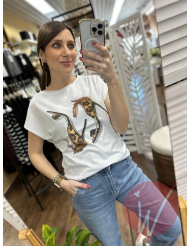 T-Shirt Shoes Animalier